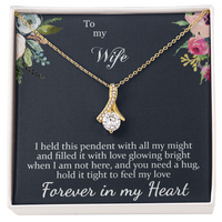 Load image into Gallery viewer, To my Wife - Forever in my Heart - Alluring Beauty Necklace
