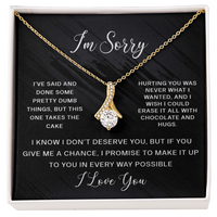 Load image into Gallery viewer, I&#39;m Sorry - I Wish I Could Erase It All - Alluring Beauty Necklace
