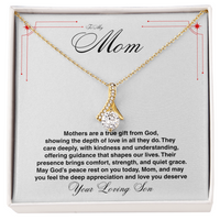 Load image into Gallery viewer, To  My Mom - Mothers Are A True Gift From God - Alluring Beauty Necklace
