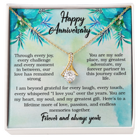 Load image into Gallery viewer, Happy Anniversary - Our Love Has Remained Strong - Alluring Beauty Necklace

