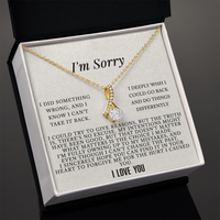 Load image into Gallery viewer, I&#39;m Sorry - There&#39;s No Excuse - Alluring Beauty Necklace
