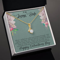 Load image into Gallery viewer, To my Wife - Valentines Day - Alluring Beauty necklace
