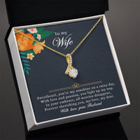 Load image into Gallery viewer, To my Wife - Your my sunshine on a rainy day - Alluring Beauty Necklace
