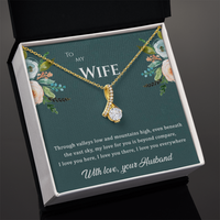 Load image into Gallery viewer, To my Wife, My love for you is beyond compare, Alluring Beauty Necklace
