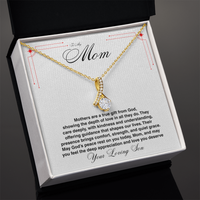 Load image into Gallery viewer, To  My Mom - Mothers Are A True Gift From God - Alluring Beauty Necklace
