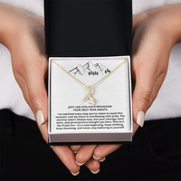 Load image into Gallery viewer, Her Graduation Day- Your Next Peak Awaits - Alluring Beauty Necklace

