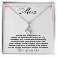 Load image into Gallery viewer, To  My Mom - Mothers Are A True Gift From God - Alluring Beauty Necklace

