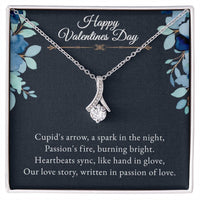 Load image into Gallery viewer, Happy Valentines Day - Cupid&#39;s Arrow -  Alluring Beauty Necklace
