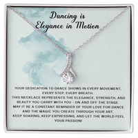 Load image into Gallery viewer, Dancing is Elegance in Motion - The Magic you Create - Alluring Beauty Necklace
