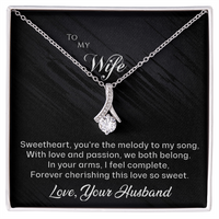 Load image into Gallery viewer, To my Wife - You&#39;re the Melody to My Song - Alluring Beauty Necklace
