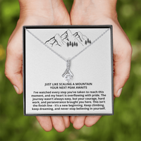 Load image into Gallery viewer, Her Graduation Day- Your Next Peak Awaits - Alluring Beauty Necklace
