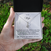 Load image into Gallery viewer, To my Wife - You're the melody to my song - Alluring Beauty Necklace
