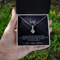 Load image into Gallery viewer, To my Wife - My love for you is beyond compare - Alluring Beauty Necklace
