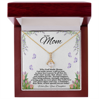 Load image into Gallery viewer, To my Mom - Why God Made Moms - Alluring Beauty Necklace
