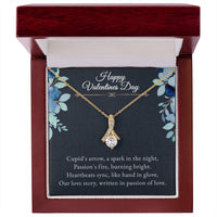 Load image into Gallery viewer, Happy Valentines Day - Cupid&#39;s Arrow -  Alluring Beauty Necklace
