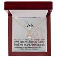 Load image into Gallery viewer, To my Wife - You are my one and only - Alluring Beauty Necklace
