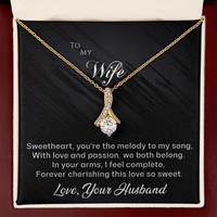 Load image into Gallery viewer, To my Wife - You&#39;re the Melody to My Song - Alluring Beauty Necklace
