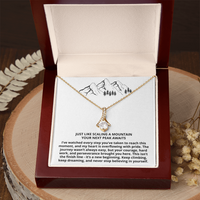 Load image into Gallery viewer, Her Graduation Day- Your Next Peak Awaits - Alluring Beauty Necklace
