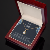 Load image into Gallery viewer, To my Wife - Cupids arrow - Alluring Beauty Necklace
