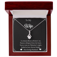 Load image into Gallery viewer, To my Wife - Passion whispers from the heart -Alluring Beauty Necklace
