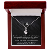 Load image into Gallery viewer, To my Wife - You&#39;re the Melody to My Song - Alluring Beauty Necklace
