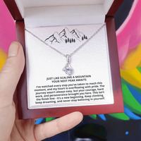 Load image into Gallery viewer, Her Graduation Day- Your Next Peak Awaits - Alluring Beauty Necklace
