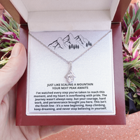 Load image into Gallery viewer, Her Graduation Day- Your Next Peak Awaits - Alluring Beauty Necklace
