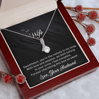 Load image into Gallery viewer, To my Wife - You&#39;re the Melody to My Song - Alluring Beauty Necklace
