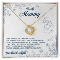 Load image into Gallery viewer, To My Mommy - Your Love Is My Comfort - Love Knot Necklace
