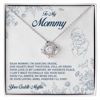 Load image into Gallery viewer, To My Mommy - Your Love Is My Comfort - Love Knot Necklace
