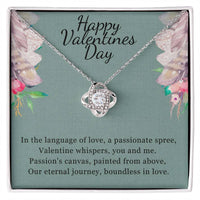 Load image into Gallery viewer, Happy Valentines Day - Love Knot Necklace
