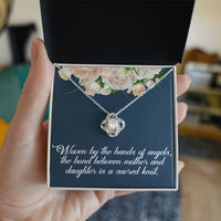 Load image into Gallery viewer, Mother and Daughter Love Knot Necklace
