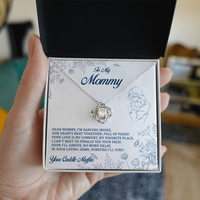 Load image into Gallery viewer, To My Mommy - Your Love Is My Comfort - Love Knot Necklace
