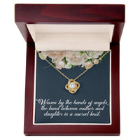 Load image into Gallery viewer, Mother and Daughter Love Knot Necklace
