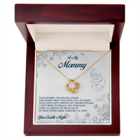 Load image into Gallery viewer, To My Mommy - Your Love Is My Comfort - Love Knot Necklace
