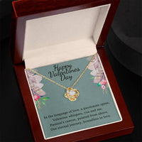 Load image into Gallery viewer, Happy Valentines Day - Love Knot Necklace
