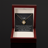 Load image into Gallery viewer, To my Wife - You&#39;re the Melody to My Song - Love Knot Necklace
