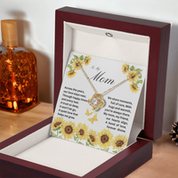 Load image into Gallery viewer, To My Mom - A Trust So Deep - Love Knot Necklace
