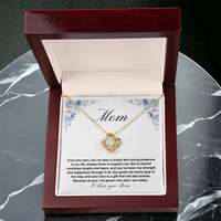 Load image into Gallery viewer, To My Mom - You&#39;ve Been My Strength - Love Knot Necklace
