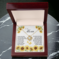 Load image into Gallery viewer, To My Mom - A Trust So Deep - Love Knot Necklace
