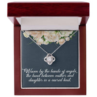 Load image into Gallery viewer, Mother and Daughter Love Knot Necklace
