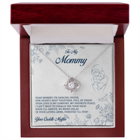 Load image into Gallery viewer, To My Mommy - Your Love Is My Comfort - Love Knot Necklace
