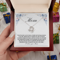 Load image into Gallery viewer, To My Mom - You&#39;ve Been My Strength - Love Knot Necklace
