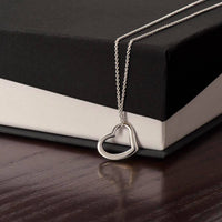 Delicate Heart Necklace For Your Daughter (No MC)