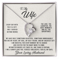 Load image into Gallery viewer, To my Wife - You Are My Heart - Forever Love Necklace
