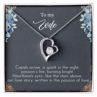 Load image into Gallery viewer, To my Wife - Cupids arrow - Forever Love Necklace

