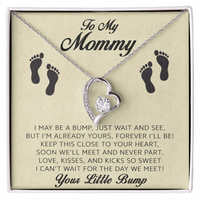 Load image into Gallery viewer, To My Mommy - Soon We&#39;ll Meet And Never Part - Forever Love Necklace

