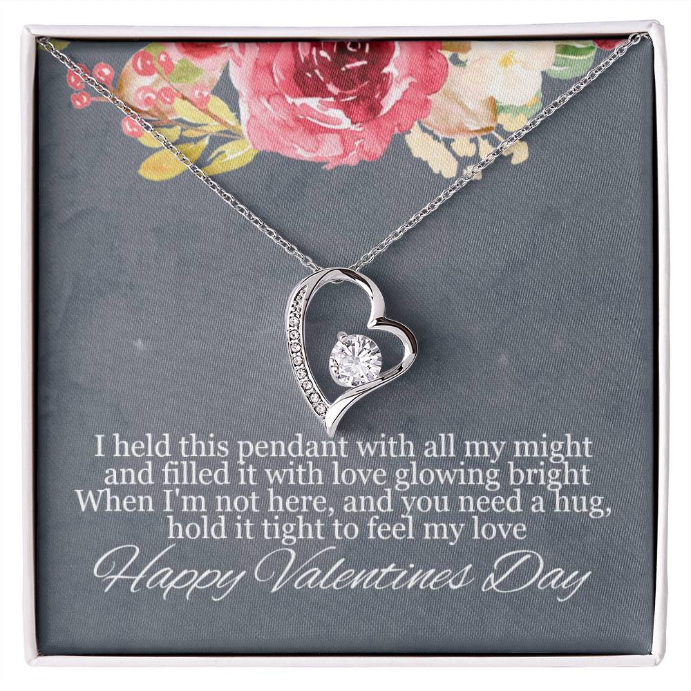 Happy Valentines Day - Forever Love Necklace - Feel my love necklace