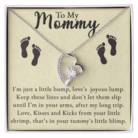 Load image into Gallery viewer, Forever Love Necklace - To my Mommy from your little bump
