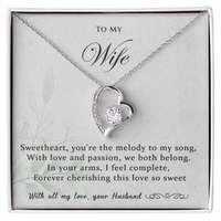 Load image into Gallery viewer, To my Wife - You&#39;re the Melody to My Song - Forever Love Necklace
